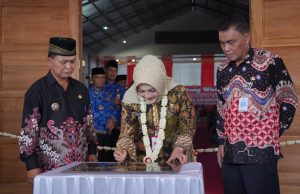 Bupati Klaten Resmikan Gedung Sport Center, Dalam Kegiatan Sambang Warga Desa Kalangan