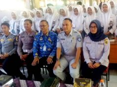 Dinas Perhubungan Klaten Gelar Sosialisasi Keselamatan Lalu lintas Di SMK Negeri 1 Pedan