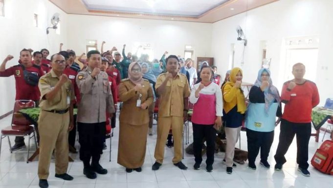 Tingkatkan Kesiapsiagaan Bencana, Pemerintah Kecamatan Juwiring Gelar Pelatihan Peningkatan Kapasitas Desa Tangguh Bencana (Destana) Di Desa Taji