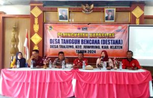 Pemerintah Kecamatan Juwiring Gelar Pelatihan Kapasitas Desa Tangguh Bencana (DESTANA) Di Desa Tanjung