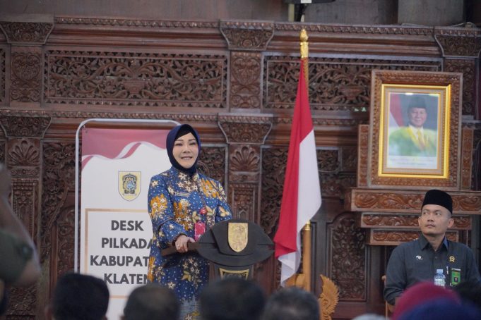 Rakor Desk Pilkada 2024, Ini Pesan Bupati Klaten