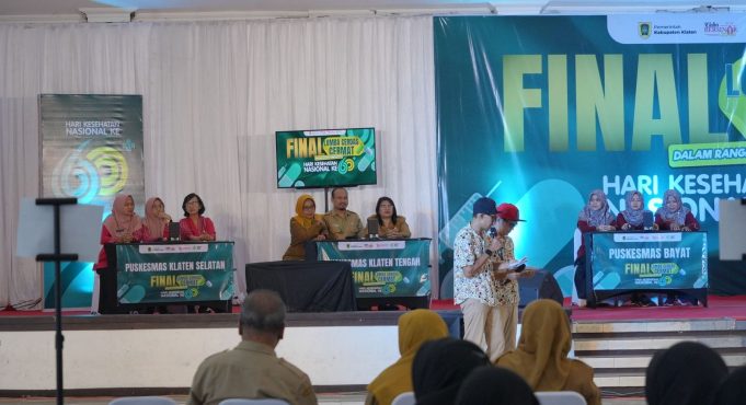 Lomba Cerdas Cermat HKN Ke-60 Puskesmas Jogonalan I Jadi Juara