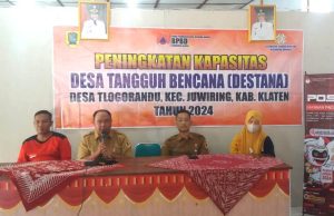 Peningkatan Kapasitas Desa Tangguh Bencana (DESTANA) Desa Tlogorandu