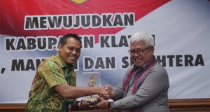 Pemkab Klaten Raih Nilai 99,75 Tahap III Monev Keterbukaan Informasi Publik 2024