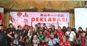 Keluarga Besar Marhaen Melakukan Deklarasi