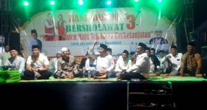 Handarbeni Bersholawat Bersama Tim Relawan Kenaiban Bersatu.