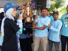 Calon Wakil Bupati Klaten No Urut 01 Sova Marwati Hadiri Senam Sehat Dan Bazzar UMKM Di Pedan.