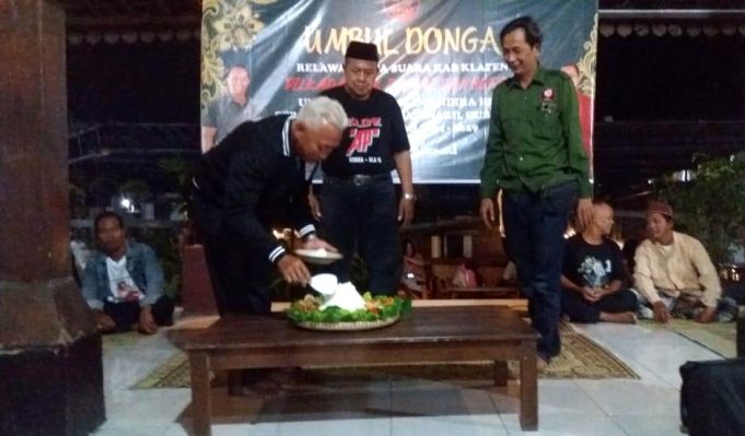 Sambut Pilkada dan Pemimpin Baru, Tim Relawan Jaga Suara Kabupaten Klaten Gelar Umbul Donga.