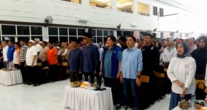 Ribuan Relawan Dan Simpatisan Pendukung Paslon 02 Herry-Wahyu, Ikuti Kampanye Akbar.