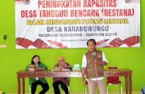 Kegiatan Desa Tangguh Bencana (Destana) Desa Karangwungu.