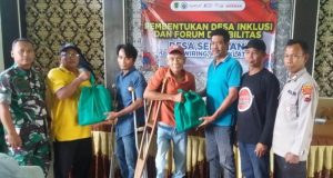 Pembentukan Forum Disabilitas Desa Serenan