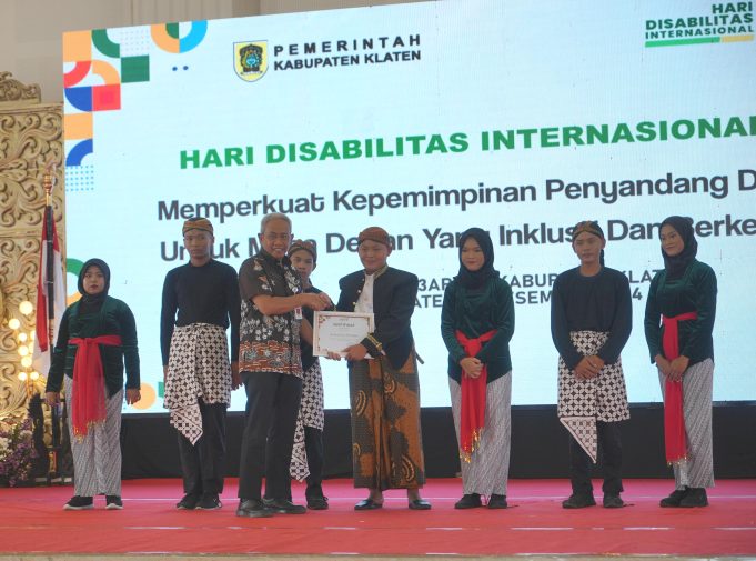 Peringatan HDI 2024 di Klaten, Jadi Ajang Unjuk Bakat Difabel