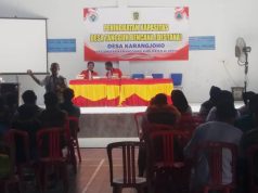 Peningkatan Kapasitas Desa Tangguh Bencana (DESTANA) Desa Karangjoho.