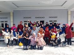 Sambut Hari Ibu Ke-96 Ketua TP-PKK Kecamatan Pedan Ajak TP-PKK Desa Senam Bersama.