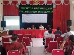 Musyawarah Desa Tentang Perencanaan Pembangunan Desa Tahun 2025 Desa Kalangan