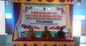 Kegiatan Sosialisasi Peningkatan Kapasitas Desa Tangguh Bencana (Destana) Desa Babadan.