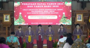 Penuh Suka Cita, Dinkes Dan KORPRI Rayakan Natal