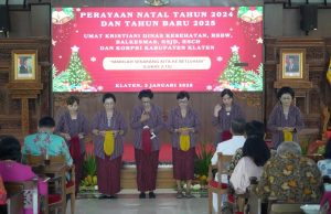Penuh Suka Cita, Dinkes Dan KORPRI Rayakan Natal