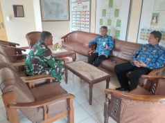 Danramil 22 Wonosari Sambangi Pemerintah Desa Lumbungkerep Sampaikan Ini
