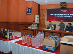 Gelar Operasi Pekat Dari Desember 2024 Hingga Februari 2025, Polres Klaten Berhasil Umgakap 7 Kasus Peredaran Miras Ilegal