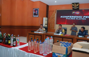 Gelar Operasi Pekat Dari Desember 2024 Hingga Februari 2025, Polres Klaten Berhasil Umgakap 7 Kasus Peredaran Miras Ilegal