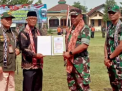 Upacara Pembukaan TMMD Sengkuyung Tahap 1 Tahun 2025 Digelar Di Lapangan Desa Krakitan