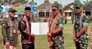 Upacara Pembukaan TMMD Sengkuyung Tahap 1 Tahun 2025 Digelar Di Lapangan Desa Krakitan
