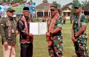Upacara Pembukaan TMMD Sengkuyung Tahap 1 Tahun 2025 Digelar Di Lapangan Desa Krakitan