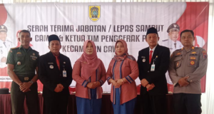 Pisah Sambut Dan Serah Terima Jabatan Camat Cawas
