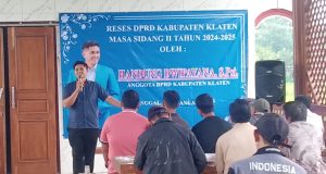 Anggota Dewan Handung Dwipayana, Gelar Reses Serap Aspirasi Masyarakat.