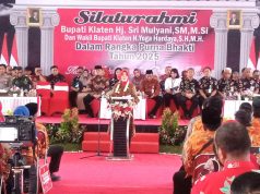 Jelang Akhir Masa Jabatan Bupati Dan Wakil Bupati Klaten Gelar Silahturahmi Di Daerah.