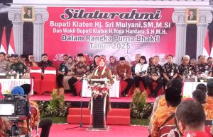 Jelang Akhir Masa Jabatan Bupati Dan Wakil Bupati Klaten Gelar Silahturahmi Di Daerah.