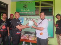 Kebersamaan Pewarta Berbagi Sembako Di Momentum HPN 2025 Klaten.