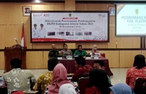 Musyawarah Perencanaan Pembangunan (Musrenbang )RKPD Kabupaten Klaten Tahun DIgelar DI Kecamatan Cawas.