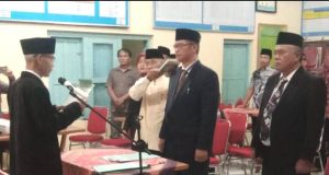Pengambilan Sumpah/Janji dan Pelantikan Anggota BPD Antar Waktu Desa Trucuk