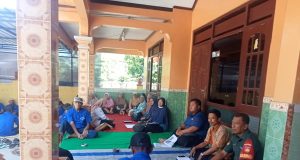 Babinsa Desa Bentangan Klaten Hadiri Pertemuan Kelompok Tani, Sampaikan Ini