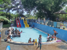 Wisata Air Dan Terapi Umbul Brintik Di masa Liburan Alami Peningkatan Pengunjung.