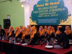 Pererat Tali Silahturahmi Pemerintah Kecamatan Juwiring Gelar Halal Bi Halal
