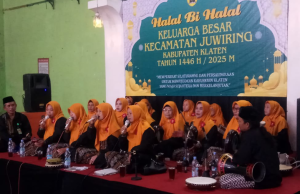 Pererat Tali Silahturahmi Pemerintah Kecamatan Juwiring Gelar Halal Bi Halal