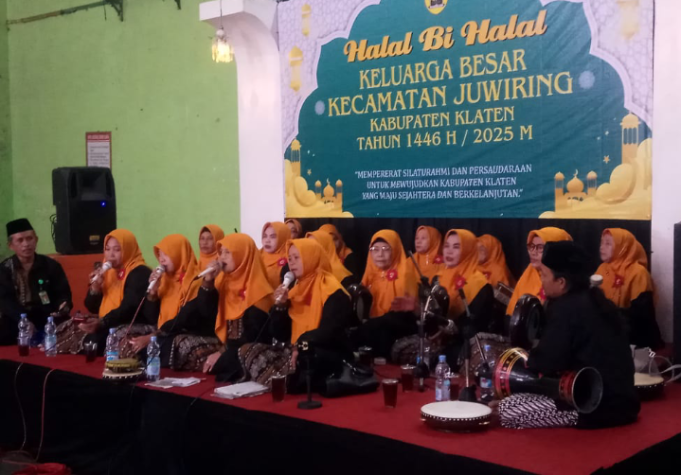 Pererat Tali Silahturahmi Pemerintah Kecamatan Juwiring Gelar Halal Bi Halal