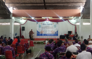 Sebagai Upaya Pererat Silahturahmi, PPDI Kecamatan Wedi Gelar Halal Bi Halal.