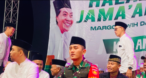 Dandim 0723/Klaten Hadiri Pengajian Akbar Halal Bihalal Jama’ah Al-Ihsan Bersama K.H. Anwar Zahid