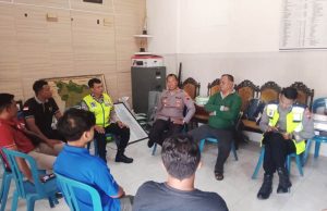 Giat Jum’at Curhat Polsek Wonosari Di Balai Desa Teloyo, Kecamatan Wonosari Kabupaten Klaten