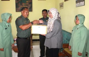 Kodim 0723/Klaten Gelar Anjangsana Dan Santunan Anak Yatim Dalam Rangka Hut Ke-59 Korem 074/Warastratama