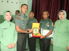 Dandim 0723/Klaten Pimpin Sertijab Kasdim Dan Wisuda Purna Tugas Prajurit
