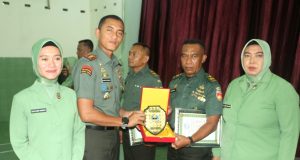 Dandim 0723/Klaten Pimpin Sertijab Kasdim Dan Wisuda Purna Tugas Prajurit
