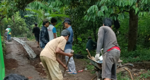 DESA KEDUNGARUM TINGKATKAN JALAN DESA