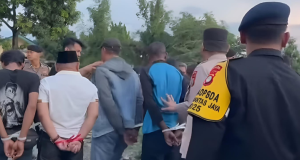Tim Gabungan Polda Metro Jaya Dan Polres Tangerang Amankan Belasan Anggota GRIB