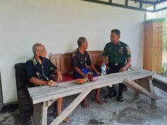Babinsa Koramil 23/Ceper Jalin Komunikasi Sosial Dengan Ketua RT Di Desa Srebegan, Ini Katanya