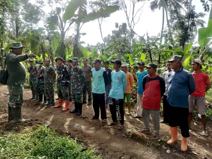 Pelaksanaan Pra TMMD Sengkuyung Tahap II Tahun 2025 Desa Mundu Tulung Klaten Fokus Pada Pembangunan Jembatan